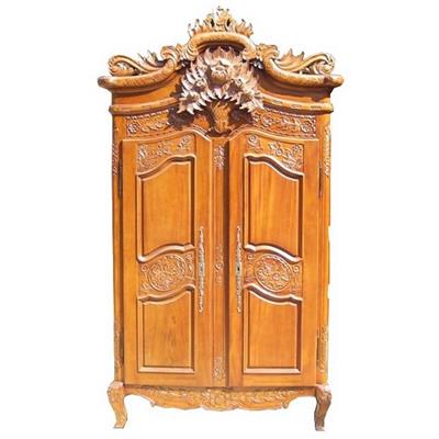 Armoire de mariage normande style Louis XV Caen