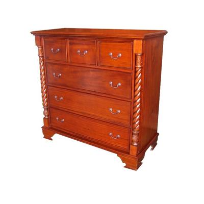 Commode style victorien anglais en acajou massif Dortan