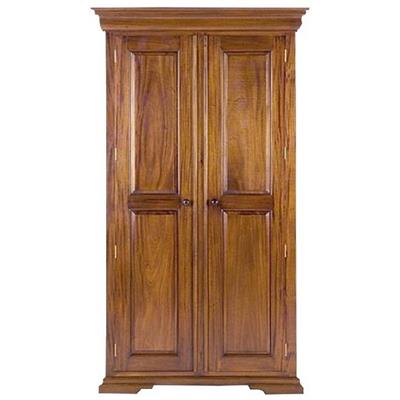 Armoire de style Louis-Philippe en acajou massif Ravalet